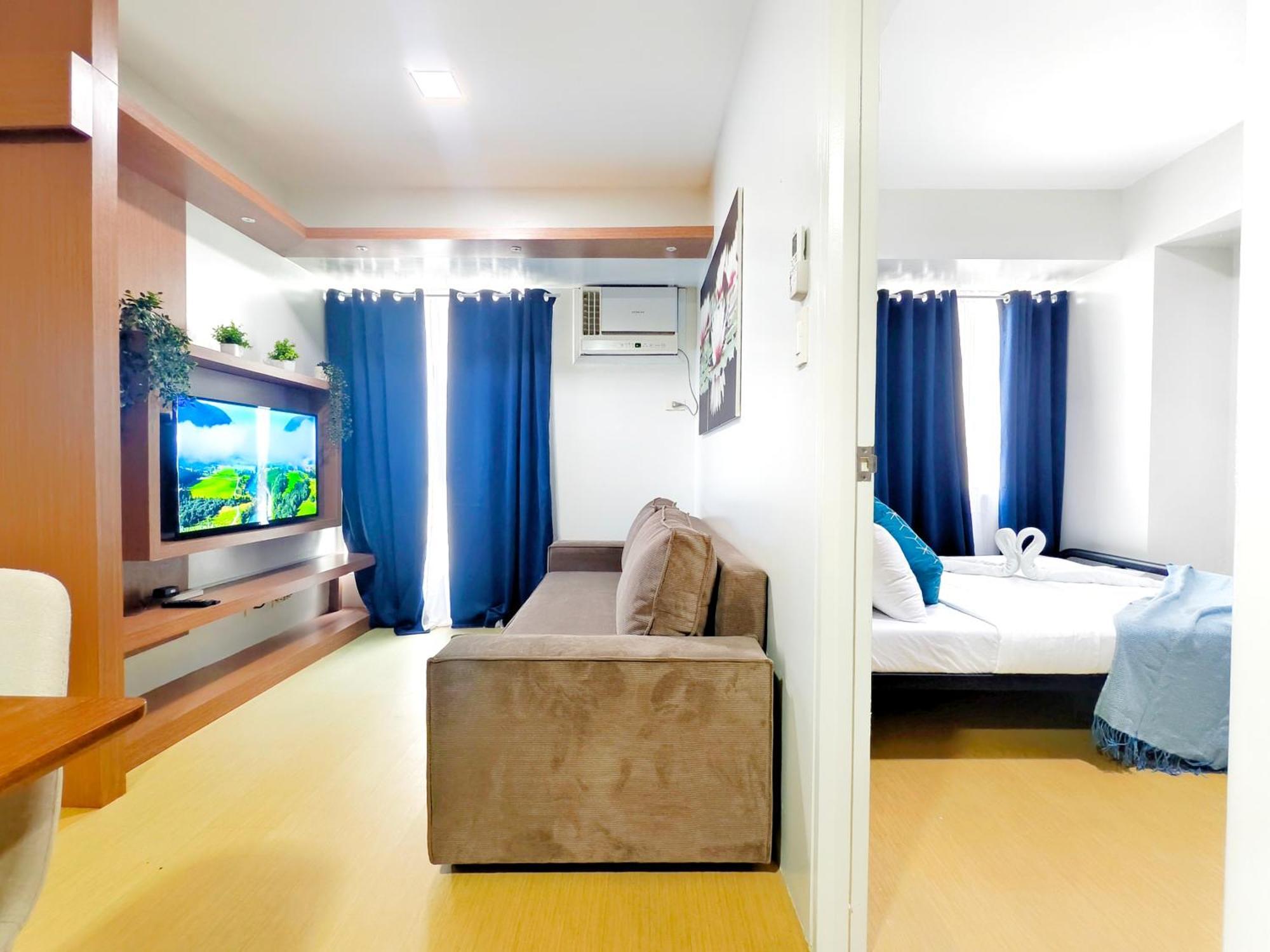Avida Towers It Park 1bedroom Unit Queen Bed Apartment *